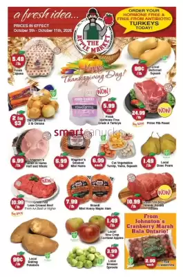 The Apple Market flyer (valid until 11-10)