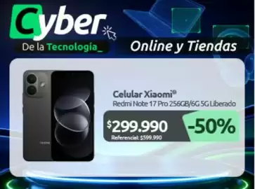Catálogo PC Factory Página 4: Xiaomi - celular €299.990,00