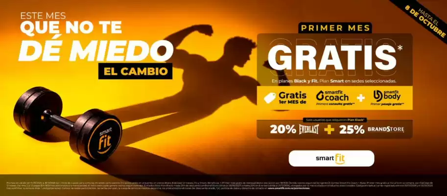 Smart Fit (válido hasta 10-10)