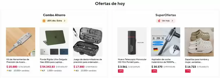 Catálogo AliExpress Página 1