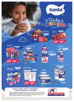 Catálogo Supermercados Savegnago (válido até 12-10)