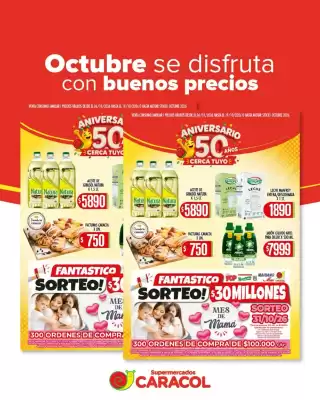 Catálogo Supermercados Caracol (válido hasta 19-10)