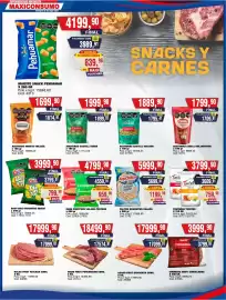 Revista Maxiconsumo semana 41 Página 15: Croppers mani salado-tostado €455.991,00, Krachitos palitos salados €569.991,00