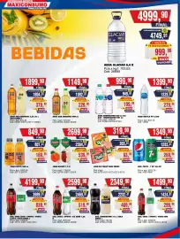 Revista Maxiconsumo semana 41 Página 20: Tang jugo en polvo todos €30.391,00, Agua sab Aquarius €189.990,00