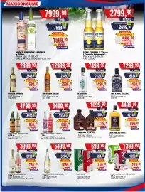 Revista Maxiconsumo semana 41 Página 22: F. Alvear champ €379.991,00, Vodka new style sabores €332.491,00