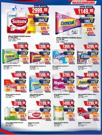 Revista Maxiconsumo semana 41 Página 29: Esencial papel higienico natural €151.991,00, Higienol papel higienico €579.990,00