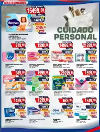 Revista Maxiconsumo semana 41 Página 31: Nosotras toallitas femeninas €161.491,00, Pampers pañal babydry €28.999,90