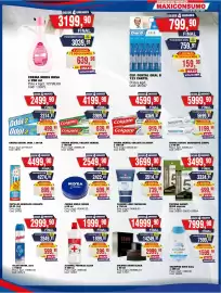 Revista Maxiconsumo semana 41 Página 34: Colgate crema dental herbal €3.989,91, Nivea crema €242.241,00