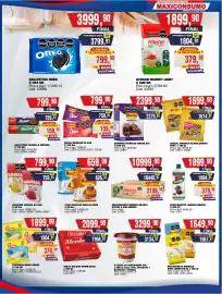 Revista Maxiconsumo semana 41 Página 9: Hileret - azucar light x 500 gr €1.804,91, Oreo - galletitas x 354 gr €799,98