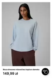 4F gazetka tydzień 41 Strona 11: Bluza dresowa relaxed bez kaptura damska €149,99