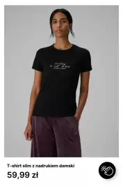 4F gazetka tydzień 41 Strona 4: T-shirt slim z nadrukiem damski 4F €59,99