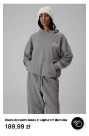 4F gazetka tydzień 41 Strona 5: Bluza dresowa loose z kapturem damska 4F €189,99