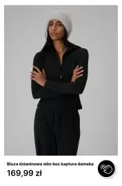 4F gazetka tydzień 41 Strona 7: Bluza dzianinowa slim bez kaptura damska 4F €169,99