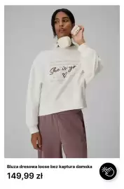 4F gazetka tydzień 41 Strona 9: Bluza dresowa loose bez kaptura damska 4F €149,99