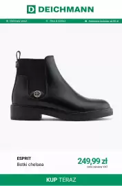 Deichmann gazetka tydzień 41 Strona 9: Botki chelsea Esprit €249,99