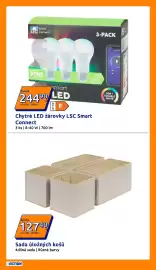 Action leták týden 41 Strana 4: Smart LSC Connect 3-PACK Za kus BW-40W 700 LUMEN M smart 24490 LED 81.63/ks 315Kč Και A+C F