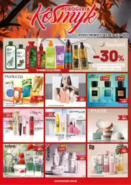 Drogeria Kosmyk gazetka Strona 1: Tusz do rzęs Colossal Maybelline New York €19,89, Podkład True Match L'Oréal Paris €41,99