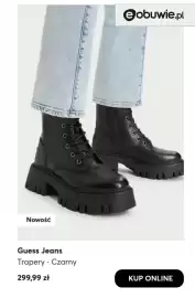 Eobuwie gazetka tydzień 41 Strona 4: Trapery czarne Guess Jeans €299,99