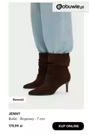 Eobuwie gazetka tydzień 41 Strona 8: Botki brązowy 7 cm Jenny €179,99