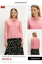 Greenpoint gazetka tydzień 41 Strona 10: Efektowny sweter z kołnierzykiem jasny róż Greenpoint €109,99