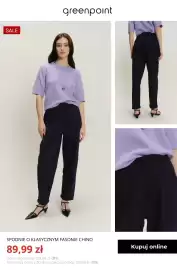 Greenpoint gazetka tydzień 41 Strona 8: Spodnie o klasycznym fasonie chino Greenpoint €89,99