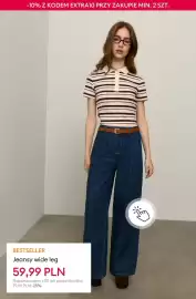 Sinsay gazetka Strona 18: Jeansy wide leg €59,99
