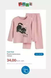 Smyk gazetka tydzień 41 Strona 2: Piżama dziewczęca różowa Cool Club €34,00