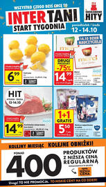 Intermarche gazetka tydzień 41 Strona 48: Karkówka wieprzowa bez kości €14,99, Czekoladki Merci €14,99