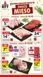 Intermarche gazetka tydzień 41 Strona 14: Boczek wieprzowy bez kości ze skórą €14,99, Mięso mielone wołowe €12,99
