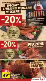 Intermarche gazetka tydzień 41 Strona 15: Szynka wieprzowa noga z kością €49,99