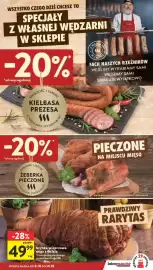 Intermarche gazetka tydzień 41 Strona 15: Szynka wieprzowa noga z kością €49,99