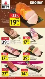 Intermarche gazetka tydzień 41 Strona 16: Polędwica łososiowa Prosto z Wędliniarni €27,99, Polędwica Ani Duda €17,99