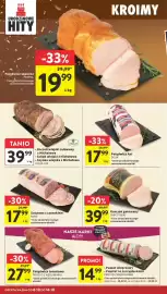Intermarche gazetka tydzień 41 Strona 16: Polędwica łososiowa Prosto z Wędliniarni €27,99, Polędwica Ani Duda €17,99