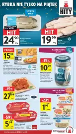 Intermarche gazetka tydzień 41 Strona 19: Filety z makreli King Oscar €5,99, Pstrąg tęczowy patroszony Mirko €24,90