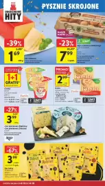 Intermarche gazetka tydzień 41 Strona 22: Margaryna Kasia €2,99, Ser żółty w plastrach Babuni Serenada €3,99