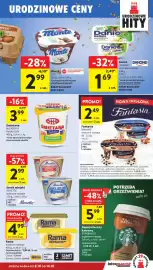 Intermarche gazetka tydzień 41 Strona 23: Jogurt Fantasia chrupiący słony karmel Danone €2,49, Deser Monte Zott €2,99