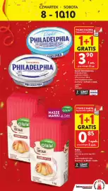 Intermarche gazetka tydzień 41 Strona 3: Serek śmietankowy Philadelphia Original €3,90