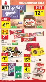 Intermarche gazetka tydzień 41 Strona 30: Czekolada Wawel €9,99, Krem Nutella Ferrero €12,89