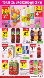 Intermarche gazetka tydzień 41 Strona 33: Napój gazowany Schweppes €4,99, Ice Tea Ustronianka €2,99