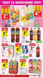 Intermarche gazetka tydzień 41 Strona 33: Napój gazowany Schweppes €4,99, Ice Tea Ustronianka €2,99