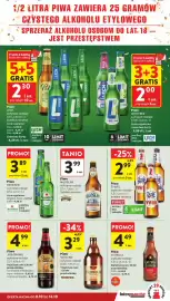 Intermarche gazetka tydzień 41 Strona 35: Piwo bezalkoholowe Lech €2,00, Piwo Heineken €3,89