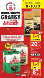 Intermarche gazetka tydzień 41 Strona 4: Piwo Kasztelan 4-pak €8,78, Kawa rozpuszczalna Dallmayr Gold €20,00