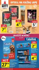 Intermarche gazetka tydzień 41 Strona 42: Karma dla psa Canaillou Miska Dnia z wołowiną €27,99