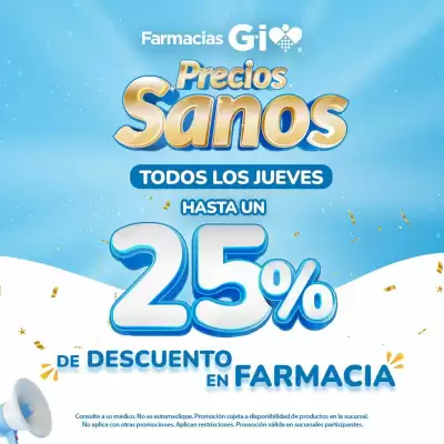 Farmacias GI (válido hasta 2-11)