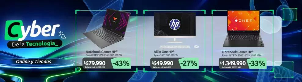 Catálogo PC Factory Página 3: Hp - all in one 5 27 8gb 512gb €649.990,00