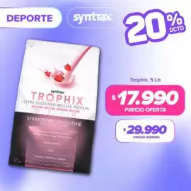 Catálogo All Nutrition Página 8: Más - trophix, 5 lb €17.990,00