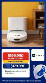 Catálogo Lider Página 13: Xiaomi - aspiradora robot h40 blanco €199.990,00