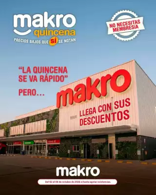 Catálogo Makro (válido hasta 8-10)