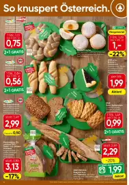 Spar Flugblatt Seite 10: SPAR Marillenkrappen €1,00, SPAR enjoy Blueberry Cheesecake €1,99
