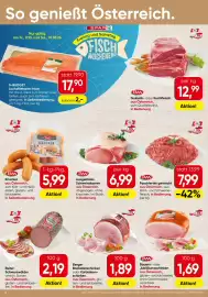 Spar Flugblatt Seite 8: TANN Faschiertes gemischt €7,99, TANN Bauern- oder Jubiläumsschinken €1,69